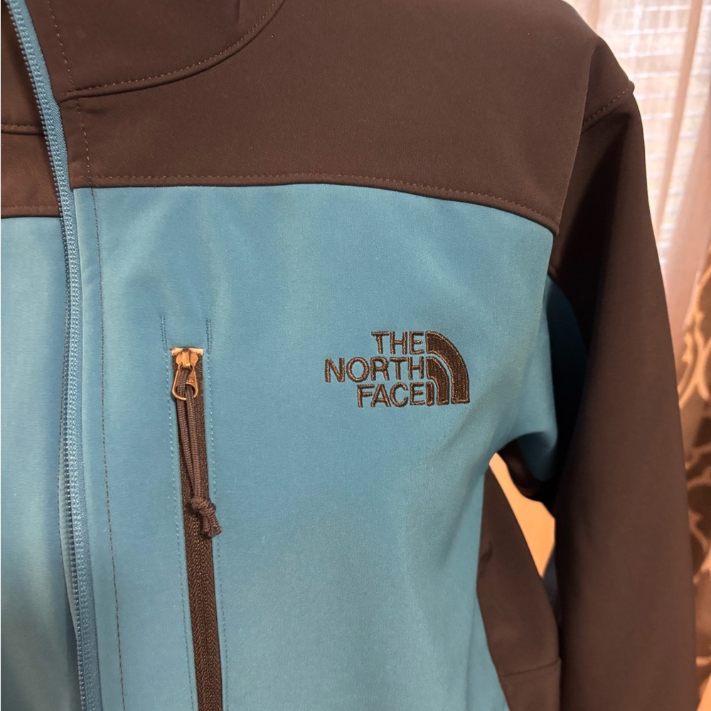 The North Face Teal and Navy Jacket